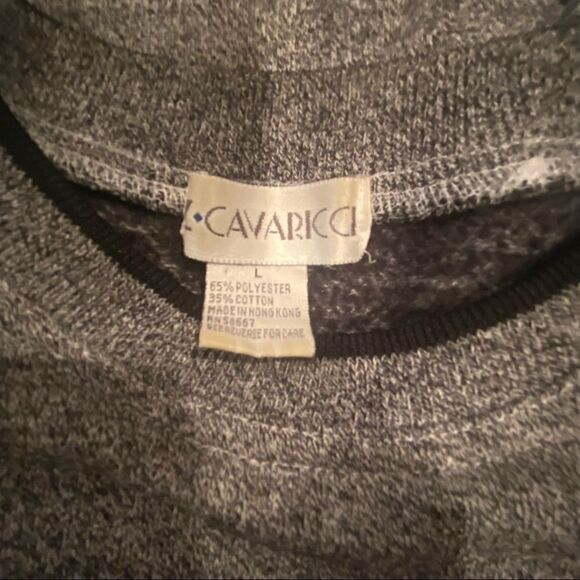 Z Cavaricci Vintage Grey Sweatshirt Size Large - Picture 10 of 11